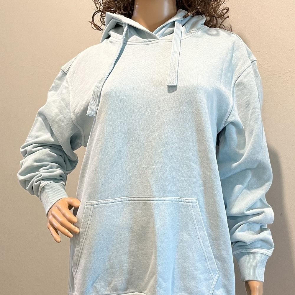 SPORTIQE French Terry Hoodies in Teal Size Medium New Without Tags - Picture 15 of 16